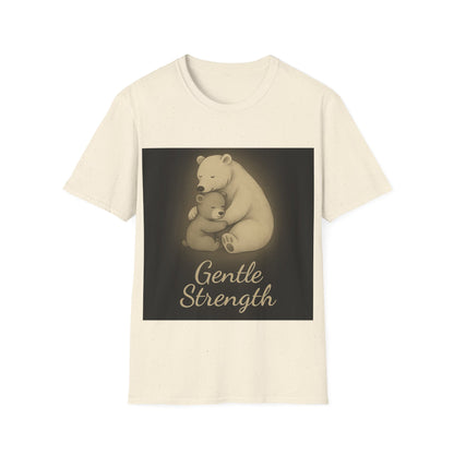 Gentle Strength Shirt – Bear & Cub T-Shirt for Compassion, Love, and Family