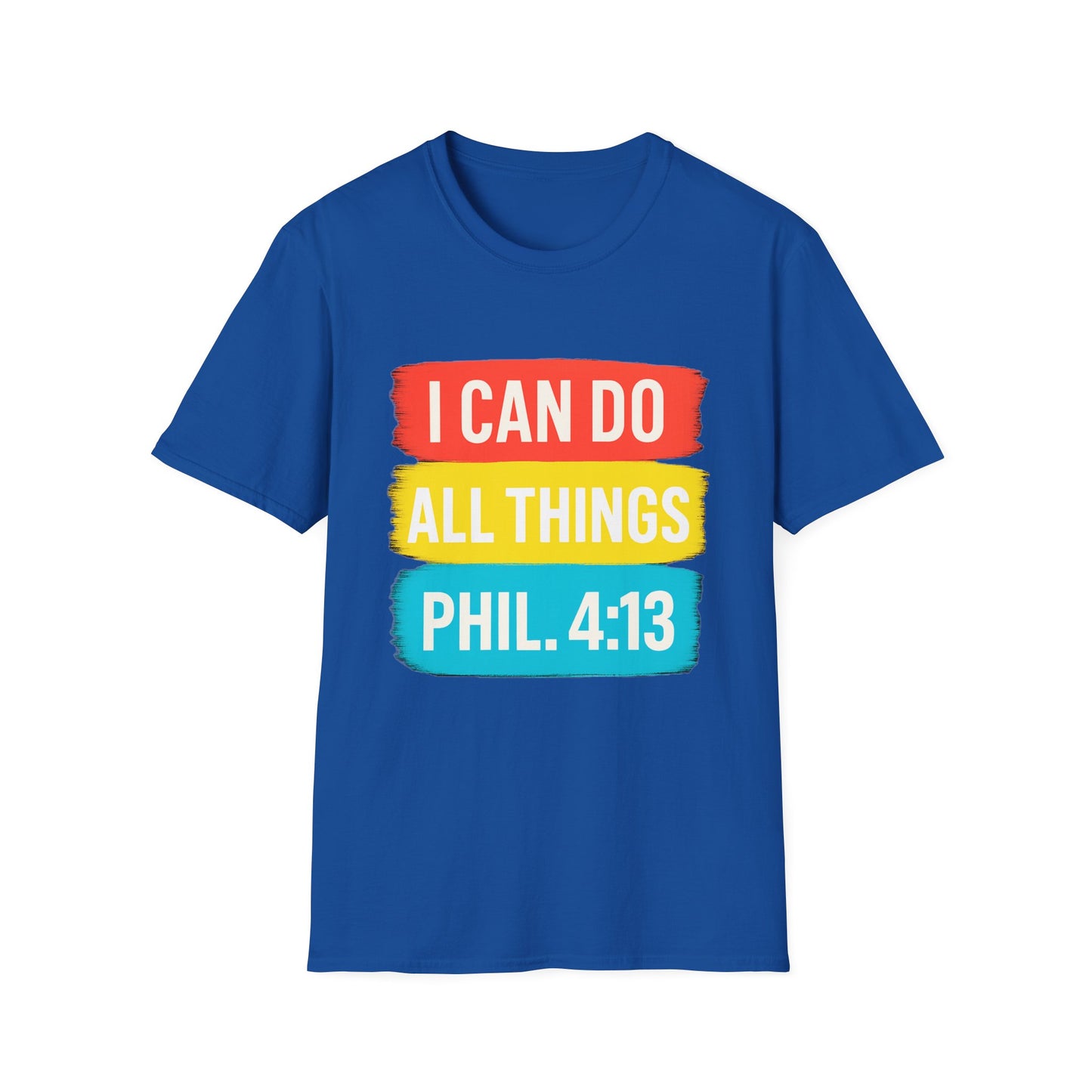 I Can Do All Things Shirt – Philippians 4:13 Christian Inspirational T-Shirt