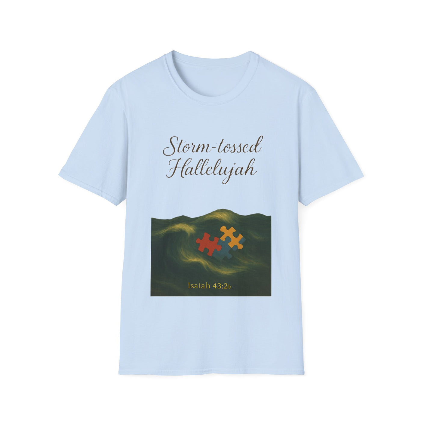 Storm Tossed Hallelujah T-Shirt - Soft Unisex Tee
