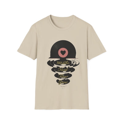 Breath, Heal, Flow, Grow T-Shirt - Soft Unisex Tee