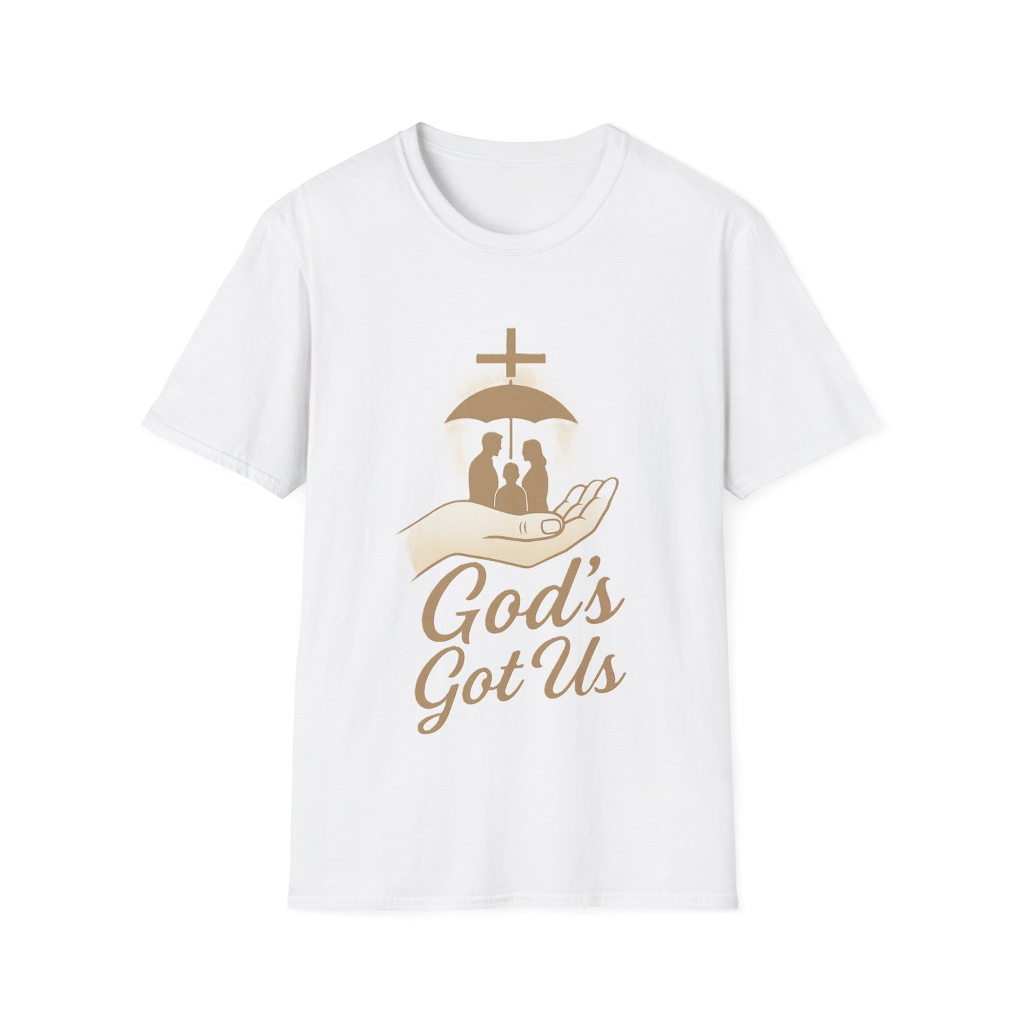 God’s Got Us Christian T-Shirt – Faith Family Protection Cross Shirt