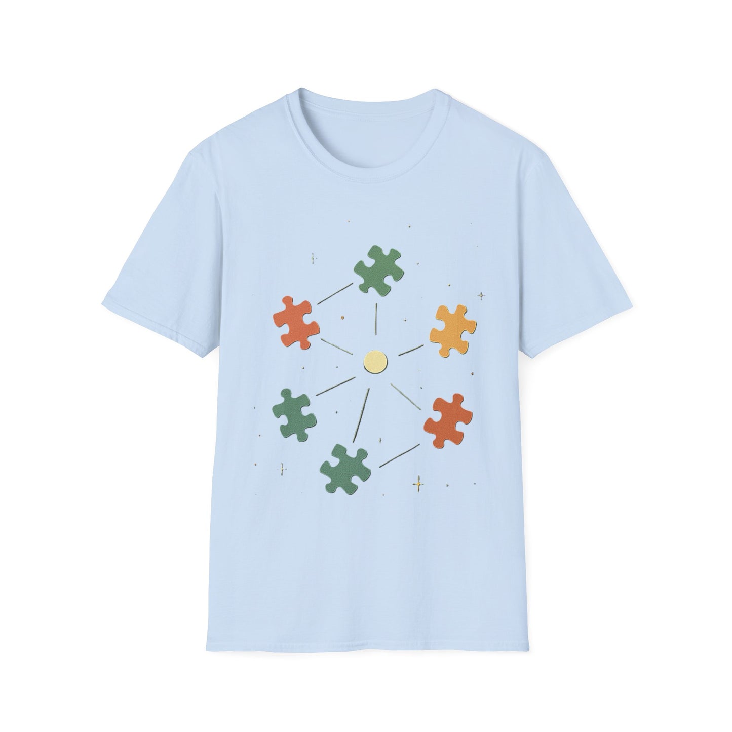 Puzzle Pieces of Unity Shirt – Autism Awareness & Inclusion T-Shirt | Celebrating Neurodiversity