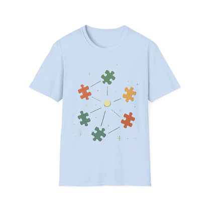 Puzzle Pieces of Unity Shirt – Autism Awareness & Inclusion T-Shirt | Celebrating Neurodiversity