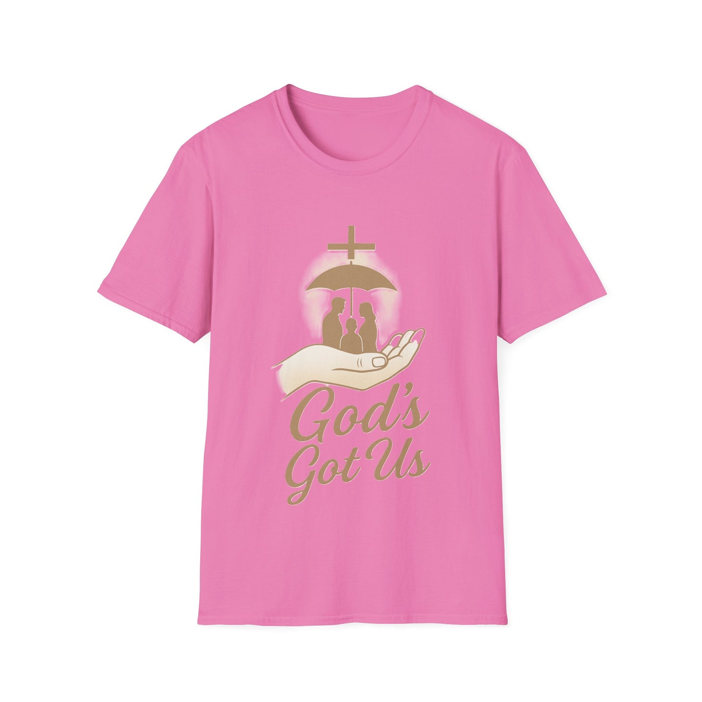 God’s Got Us Christian T-Shirt – Faith Family Protection Cross Shirt