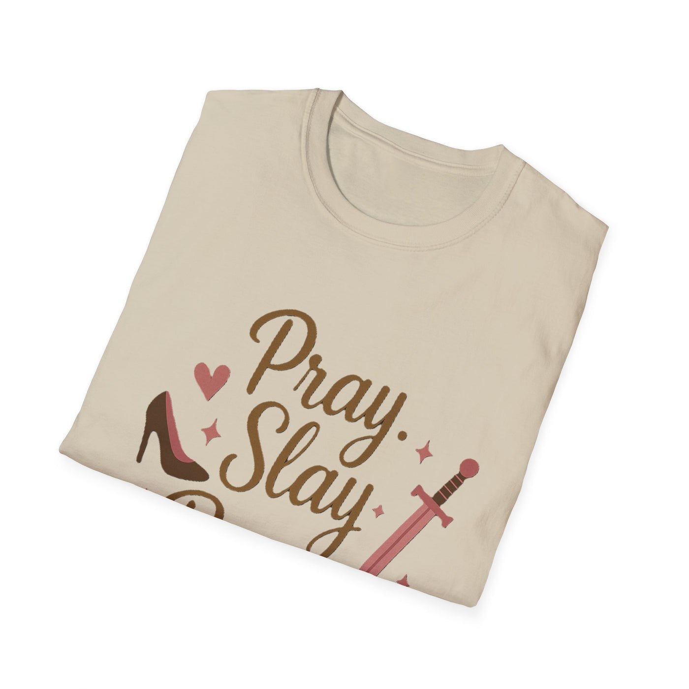 Pray Slay Repeat T-Shirt - Soft Women's Tee