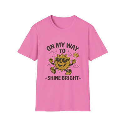 On My Way To Shine Bright T-Shirt - Soft Unisex Tee