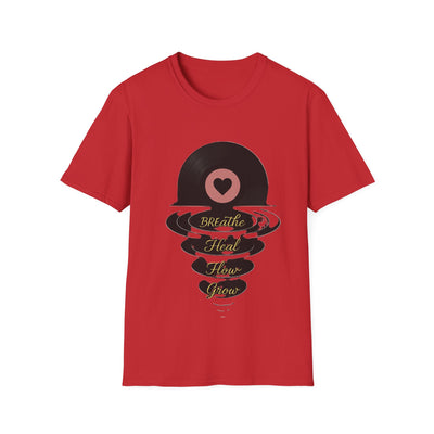 Breath, Heal, Flow, Grow T-Shirt - Soft Unisex Tee