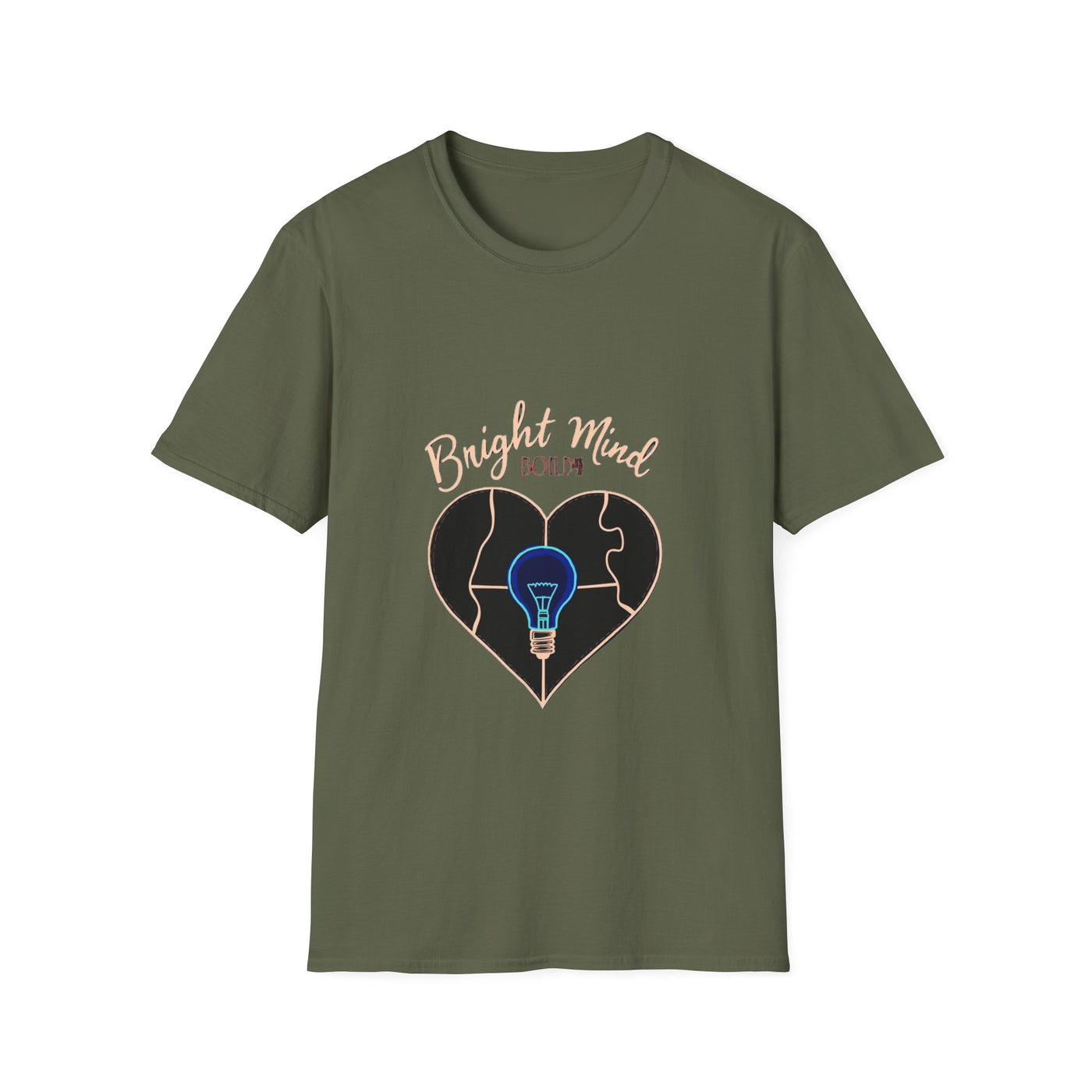 Bold Mind Bright Heart T-Shirt - Soft Unisex Tee
