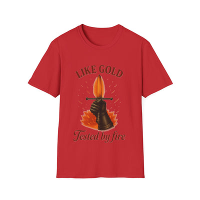 Like Gold, Tested By Fire T-Shirt - Soft Unisex Tee
