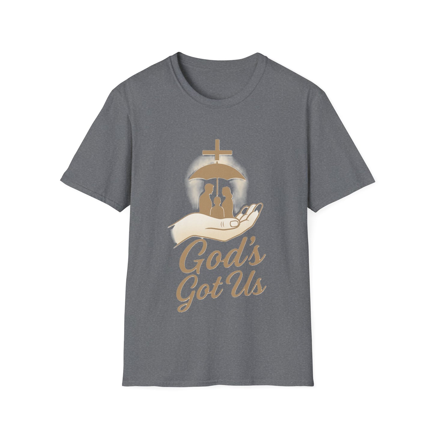 God’s Got Us Christian T-Shirt – Faith Family Protection Cross Shirt