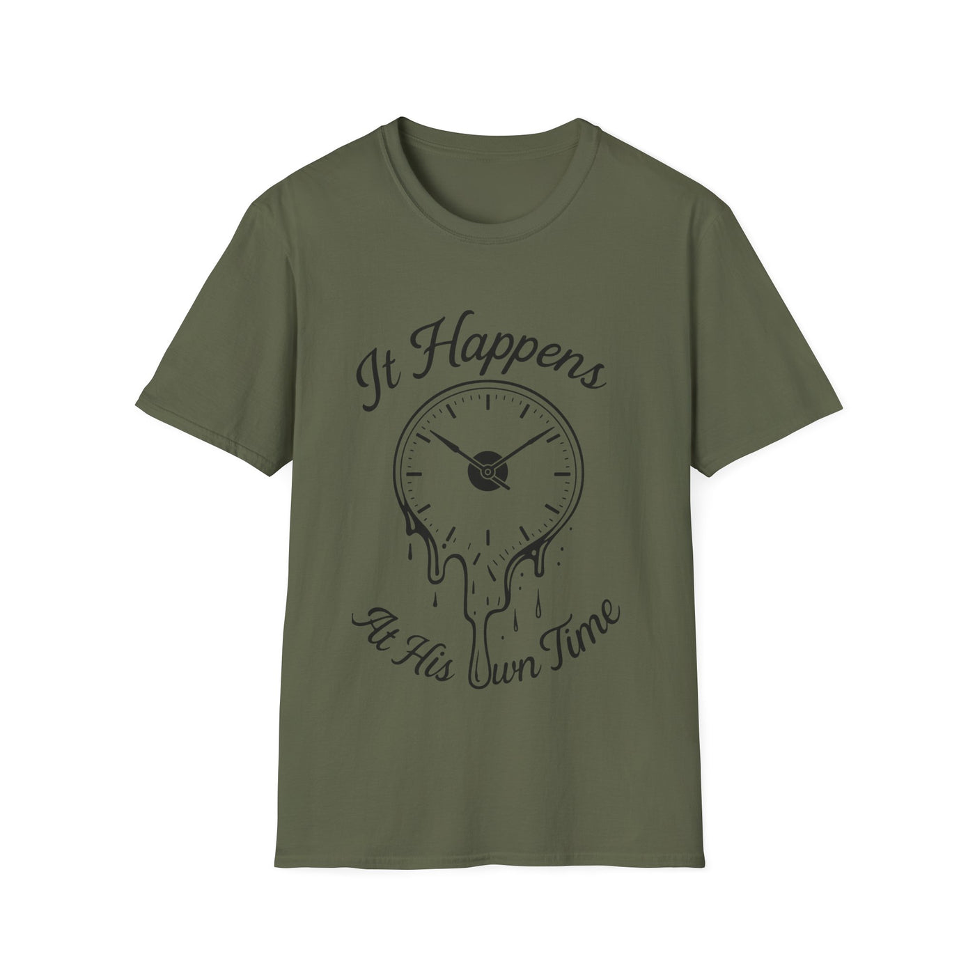 At His Own Time T-Shirt - Soft Unisex Tee
