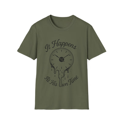 At His Own Time T-Shirt - Soft Unisex Tee