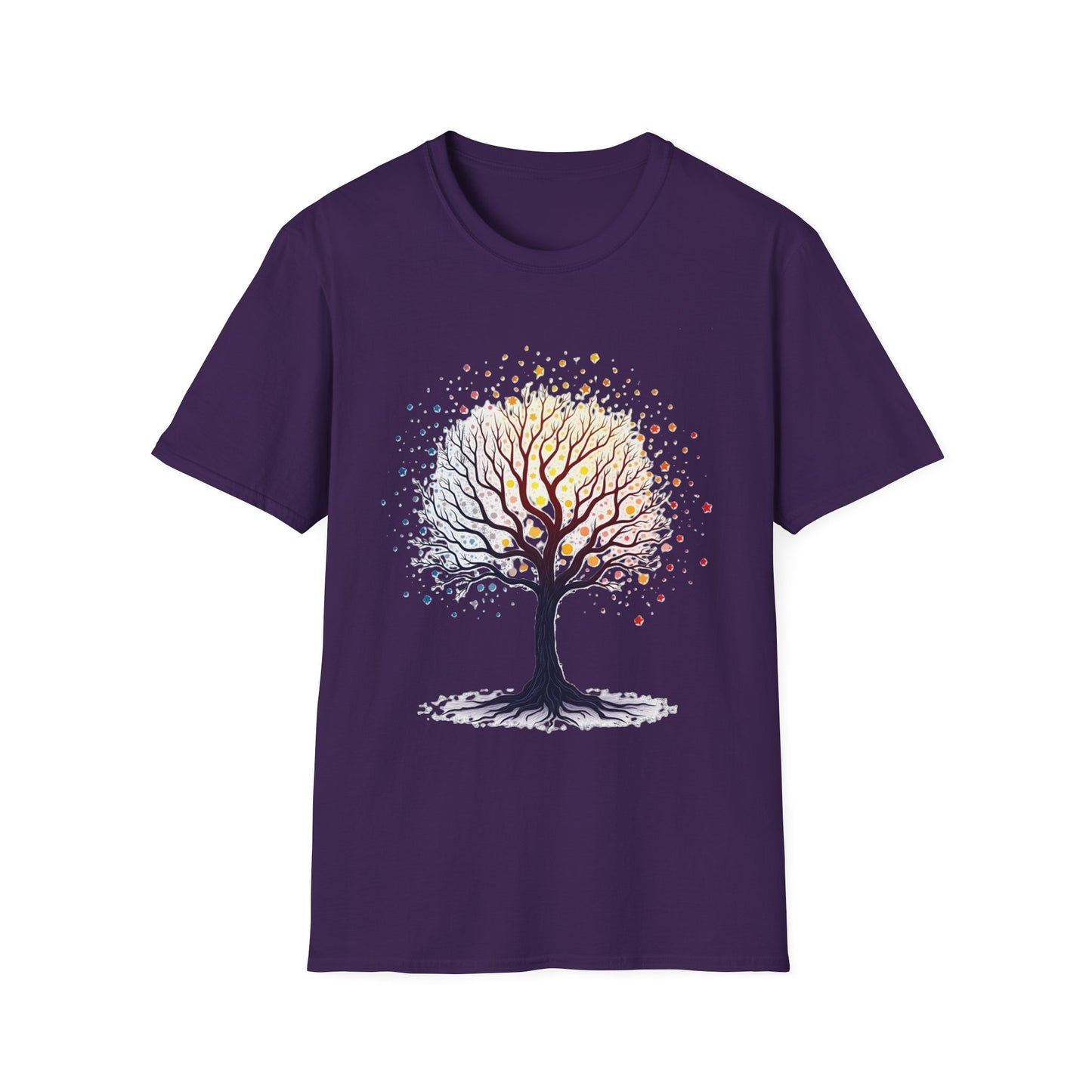 Colorful Tree of Life T-Shirt – Artistic Nature & Growth Graphic Tee