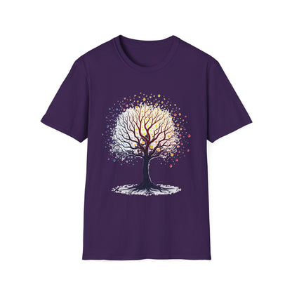 Colorful Tree of Life T-Shirt – Artistic Nature & Growth Graphic Tee