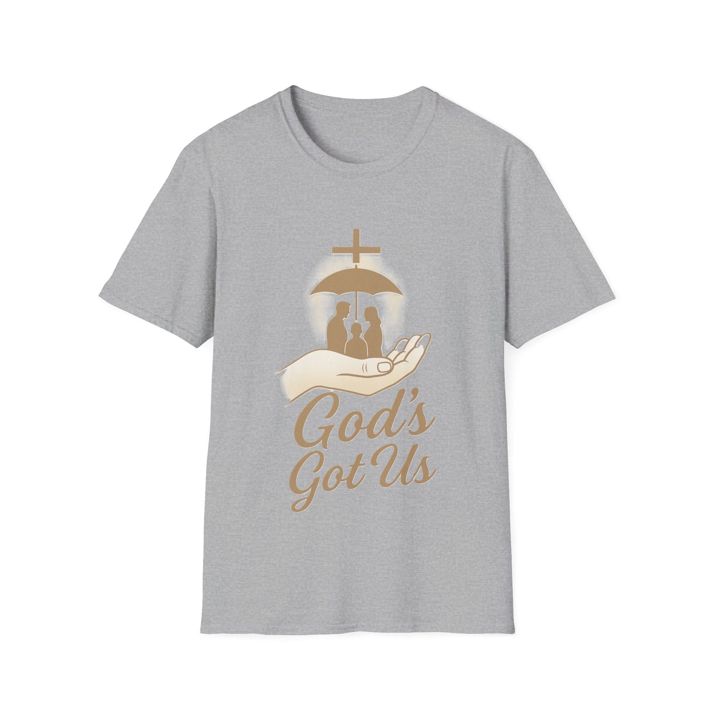 God’s Got Us Christian T-Shirt – Faith Family Protection Cross Shirt