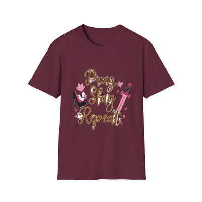 Pray Slay Repeat T-Shirt - Soft Women's Tee