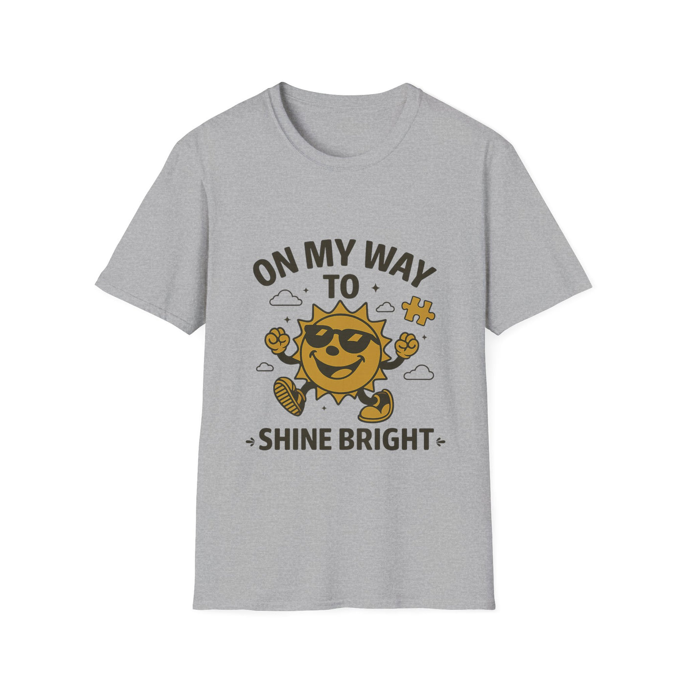 On My Way To Shine Bright T-Shirt - Soft Unisex Tee