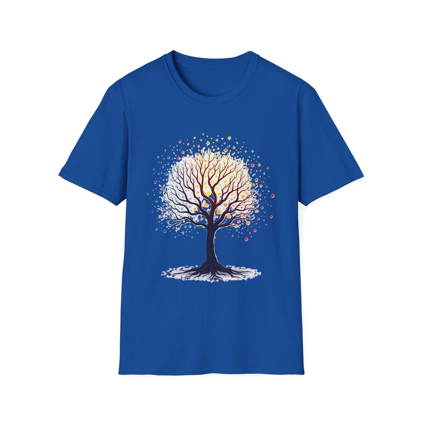 Colorful Tree of Life T-Shirt – Artistic Nature & Growth Graphic Tee