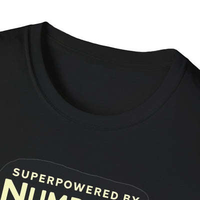 Superpowered By Numbers T-Shirt - Soft Unisex Tee