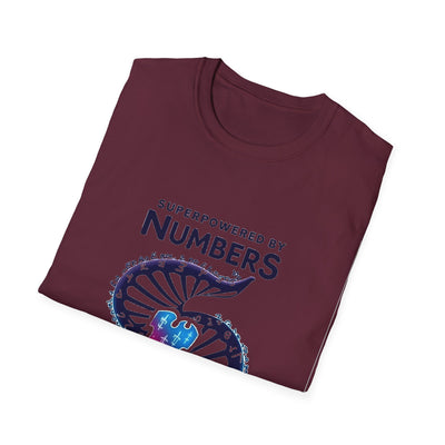 Superpowered By Numbers T-Shirt - Soft Unisex Tee