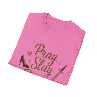 Pray Slay Repeat T-Shirt - Soft Women's Tee