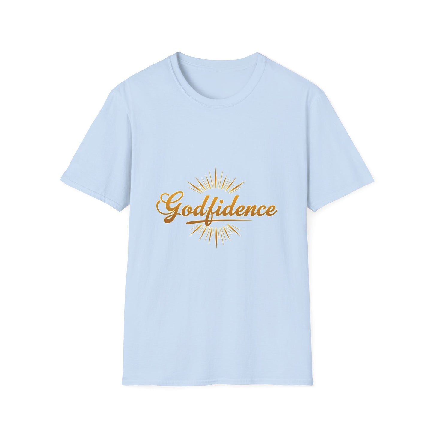 Godfidence Christian T-Shirt – Faith Over Fear Inspirational Christian Tee