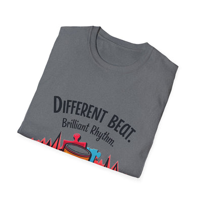 Different Beat, Brilliant Rythm T-Shirt - Soft Unisex Tee