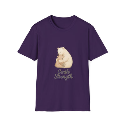 Gentle Strength Bear T-Shirt - Soft Unisex Tee, Comfort Wear