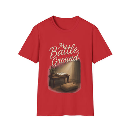 My Battle Ground Shirt – Inspirational Design for Strength and Faith