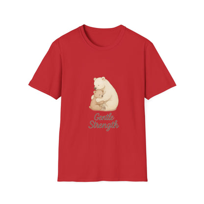 Gentle Strength Shirt – Bear & Cub T-Shirt for Compassion, Love, and Family