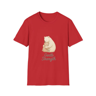 Gentle Strength Bear T-Shirt - Soft Unisex Tee, Comfort Wear