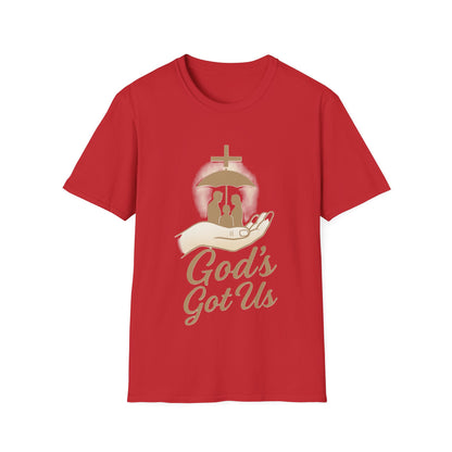 God’s Got Us Christian T-Shirt – Faith Family Protection Cross Shirt