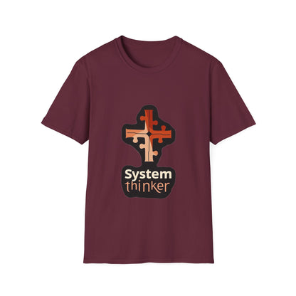 System Thinker T-Shirt – Analytical Mindset Tee for Engineers, Strategists & Innovators