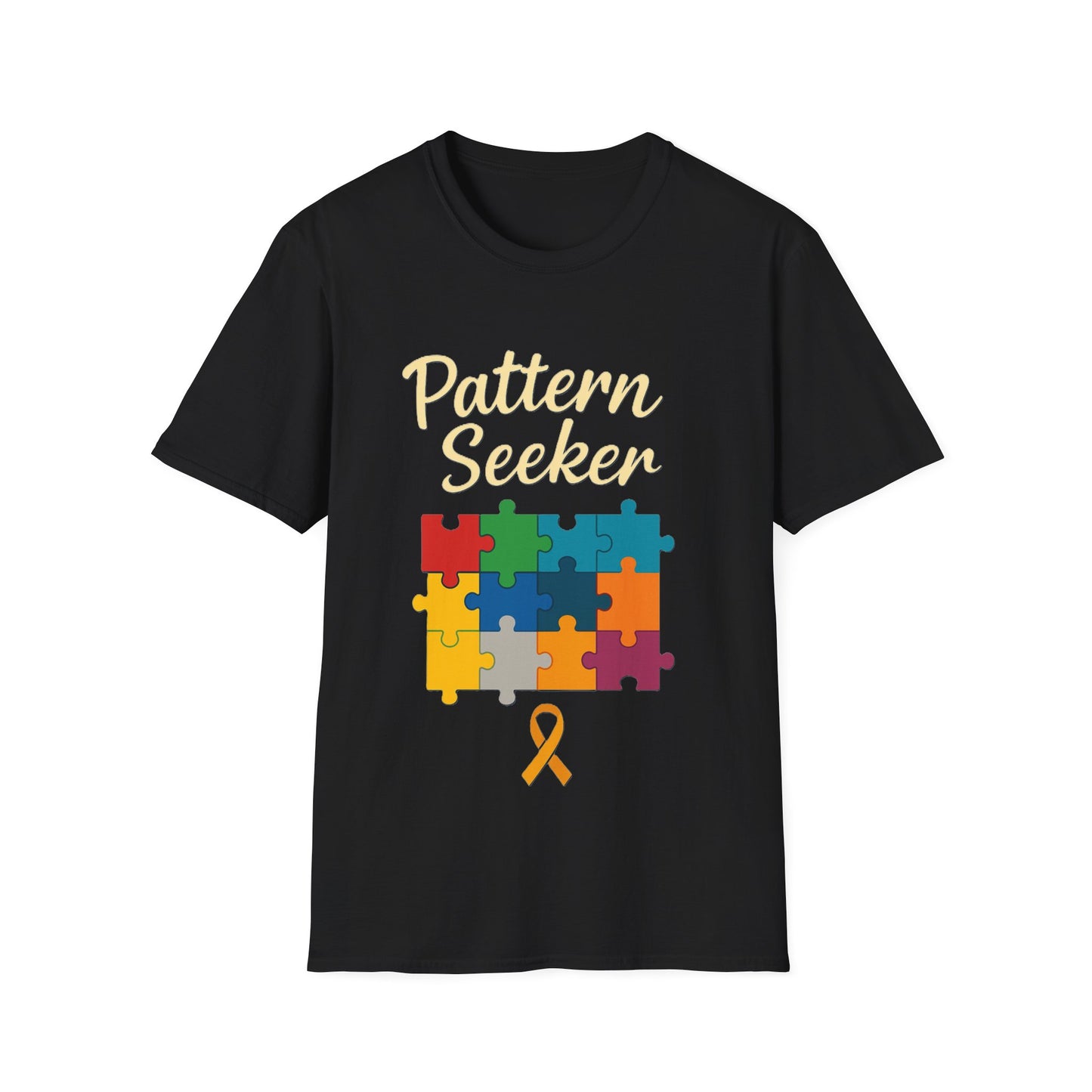 Pattern Seeker Autism Awareness T-Shirt – Neurodiversity Puzzle Piece Tee