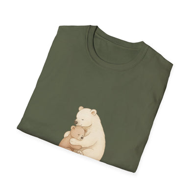 Gentle Strength Bear T-Shirt - Soft Unisex Tee, Comfort Wear