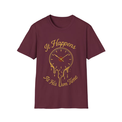 At His Own Time T-Shirt - Soft Unisex Tee