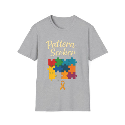 Pattern Seeker Autism Awareness T-Shirt – Neurodiversity Puzzle Piece Tee