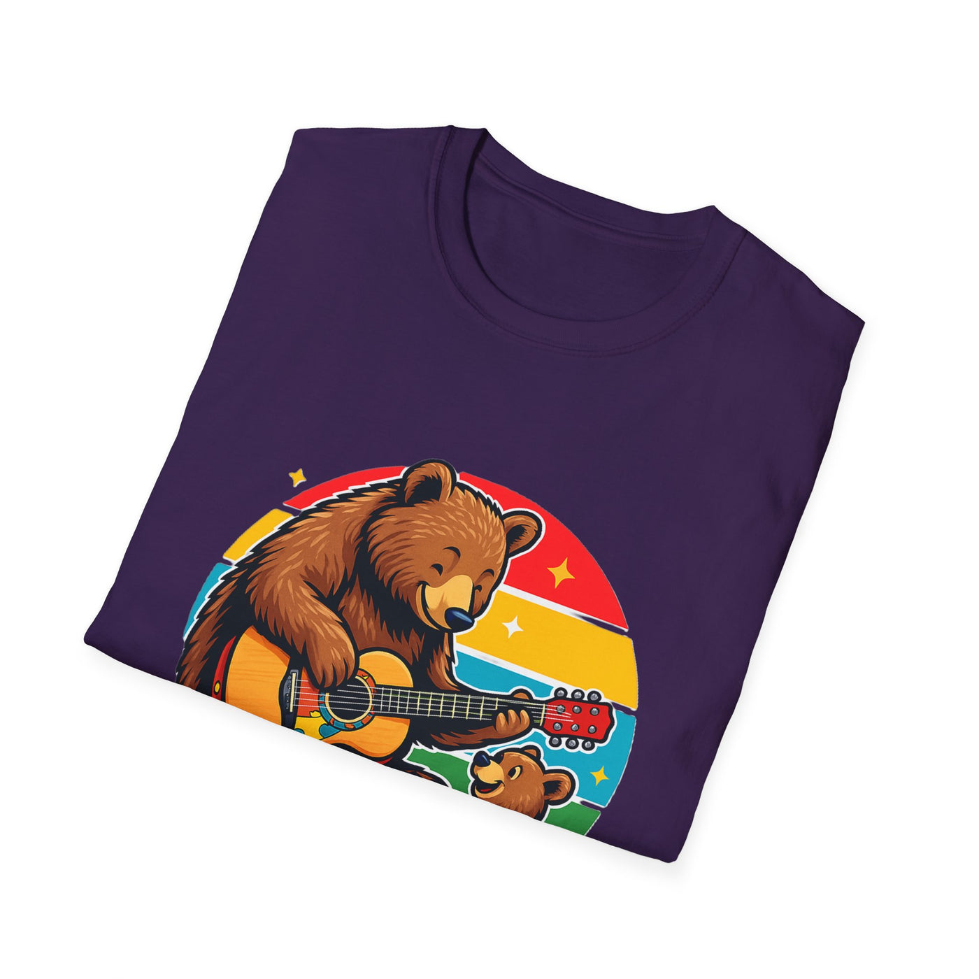 Papa Bear T-Shirt - Soft CasualTee