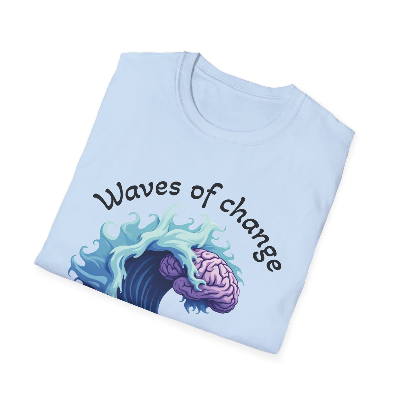 Waves of Change T-Shirt - Soft Unisex Tee