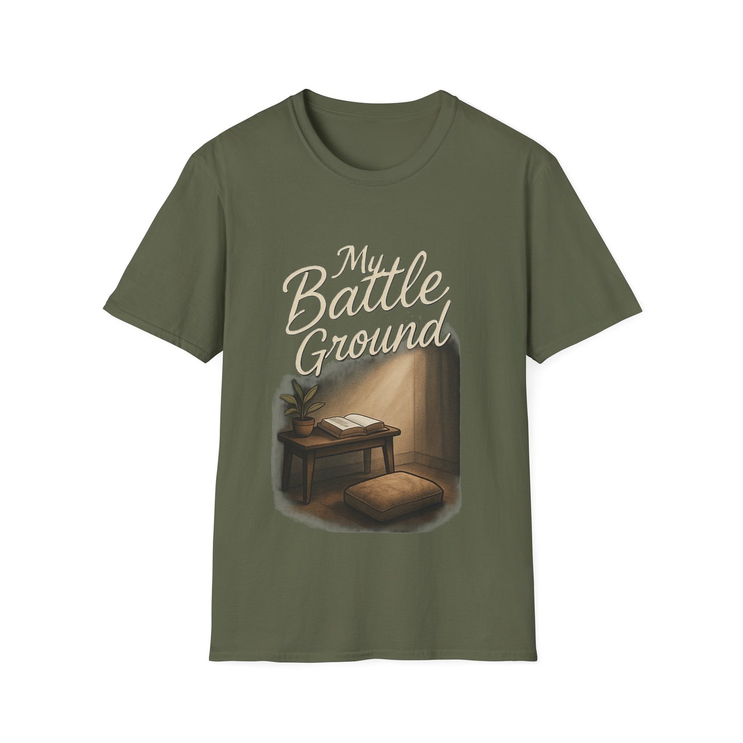 My Battle Ground Shirt – Inspirational Design for Strength and Faith