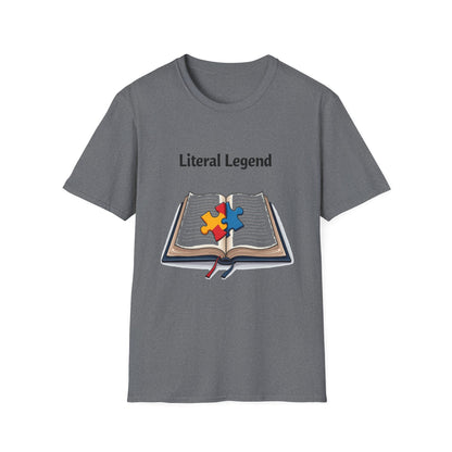 Literal Legend Shirt – Puzzle Piece Design for Autism Advocacy and Pride