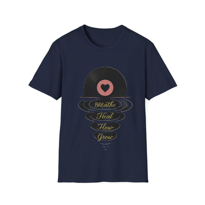 Breath, Heal, Flow, Grow T-Shirt - Soft Unisex Tee
