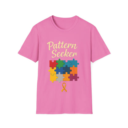 Pattern Seeker Autism Awareness T-Shirt – Neurodiversity Puzzle Piece Tee