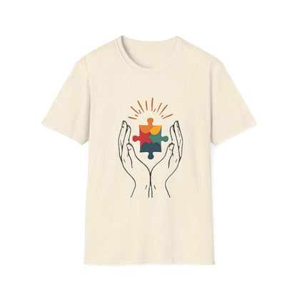 Autism Acceptance Hands of Hope T-Shirt – Neurodiversity Support & Inclusion Tee