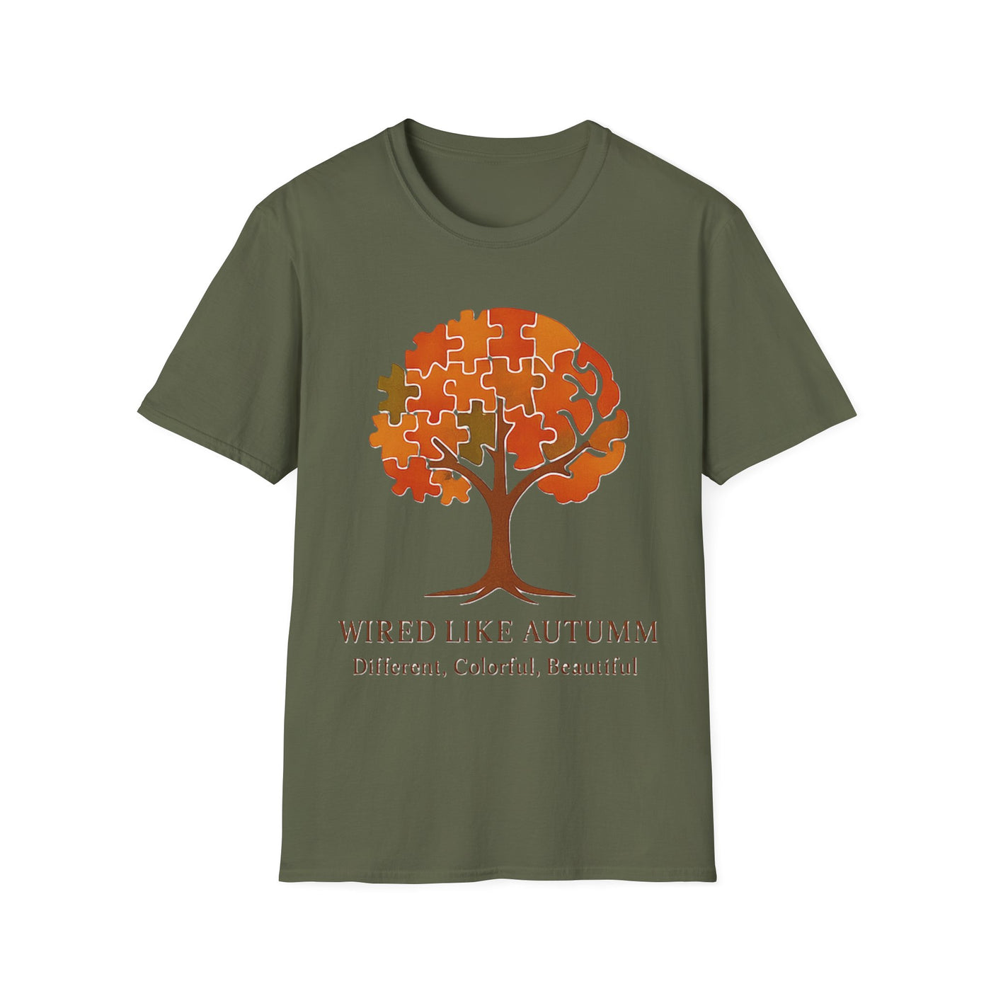 Wired Like Autumn T-Shirt - Soft Unisex Tee