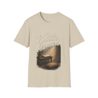 My Battle Ground Shirt – Inspirational Design for Strength and Faith