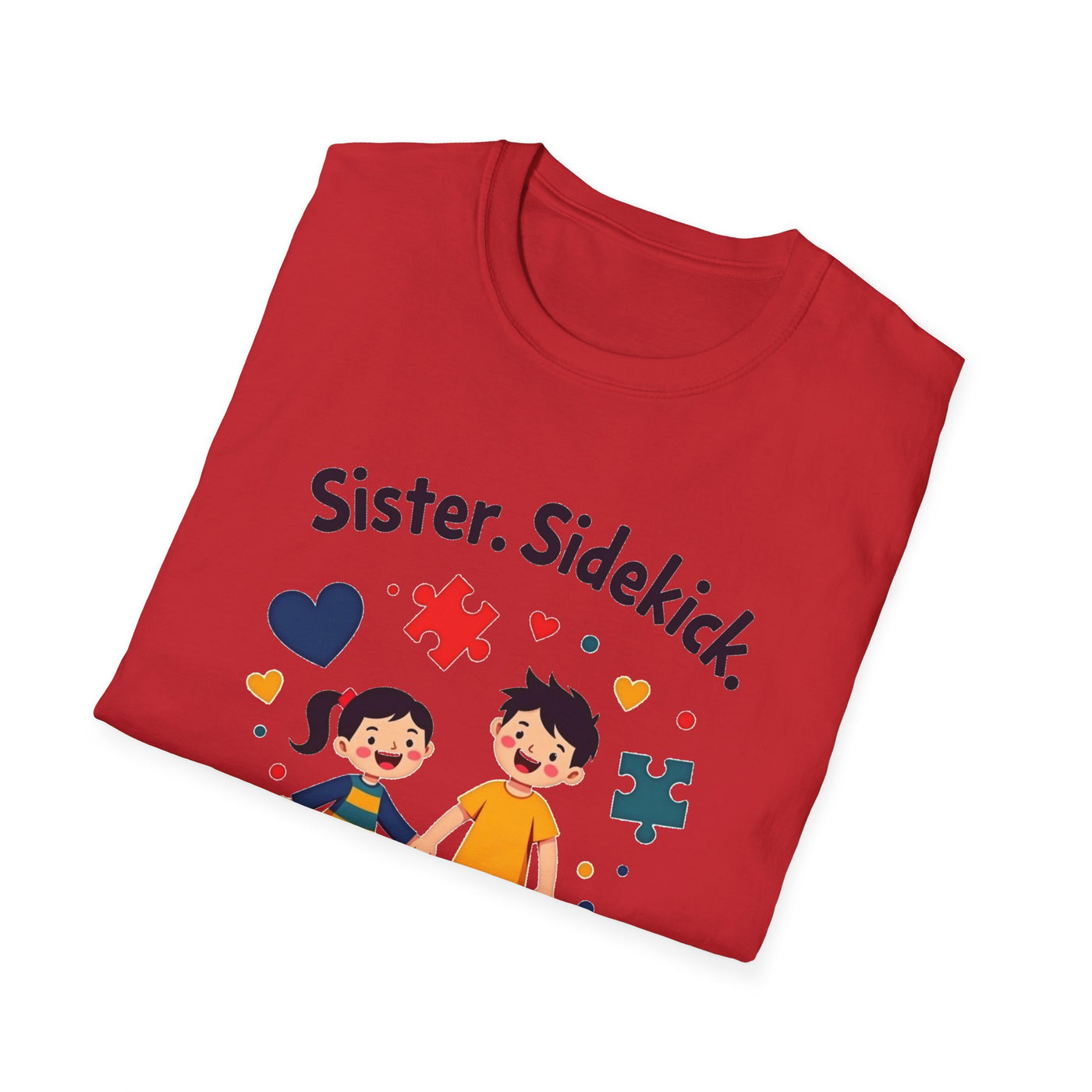 Sister, Sidekick, Safe Space T-Shirt - Soft Ladies Tee