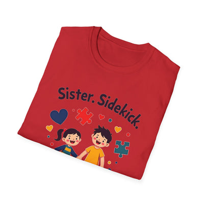 Sister, Sidekick, Safe Space T-Shirt - Soft Ladies Tee