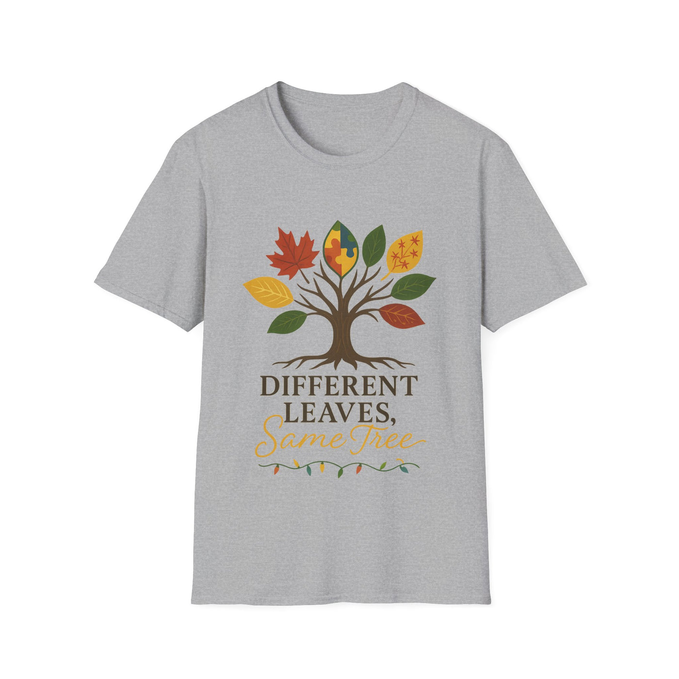 Different Leaves Same Tree T-Shirt - Soft Unisex Tee