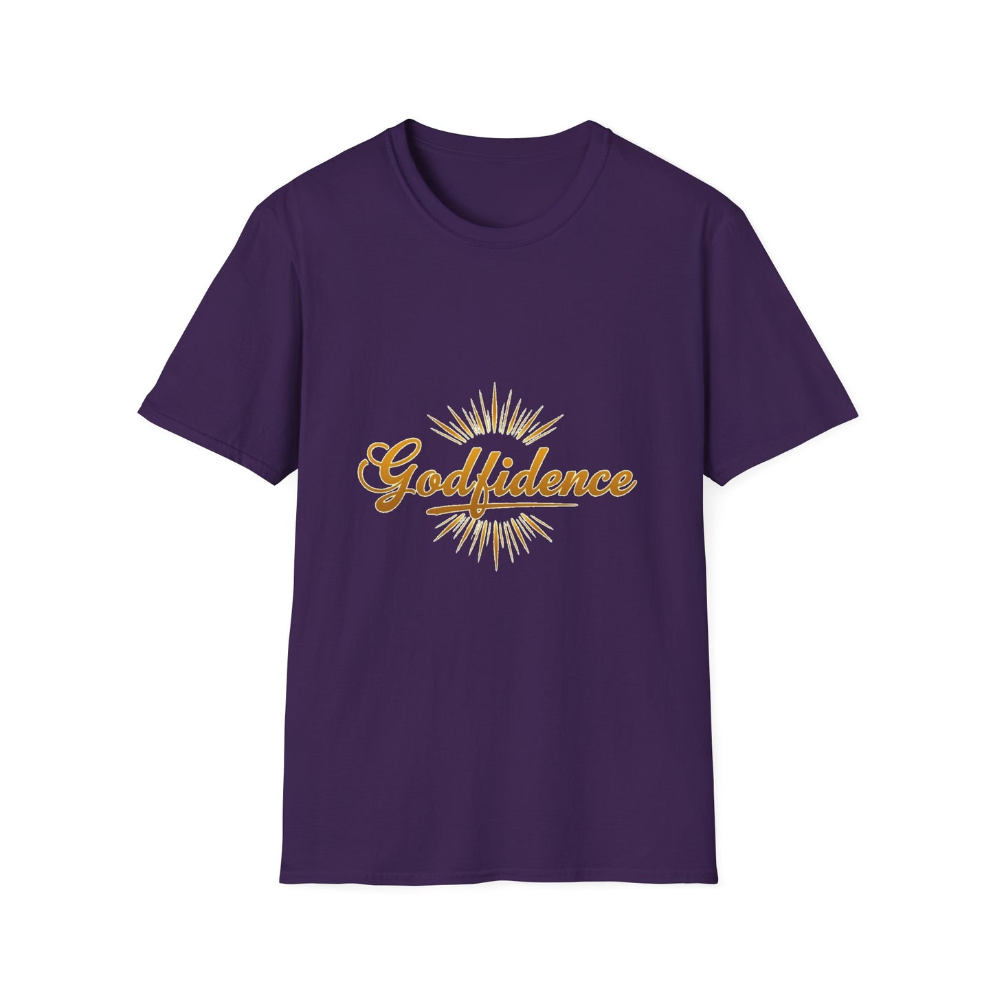 Godfidence Christian T-Shirt – Faith Over Fear Inspirational Christian Tee